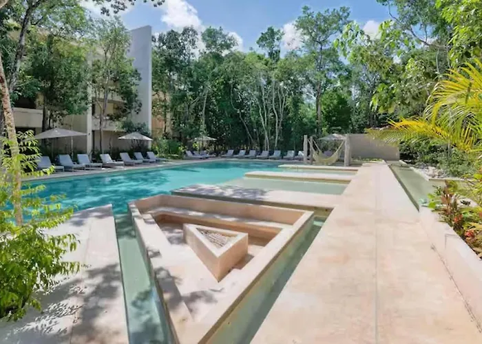 Apartment Chic Jungle 2br - Balcony Priv Pool Steam & Gym *