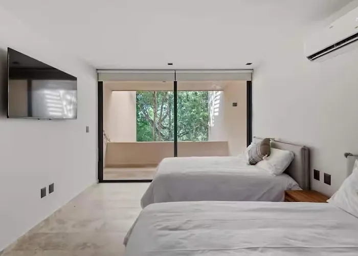 Chic Jungle 2br - Balcony Priv Pool Steam & Gym * Tulum
