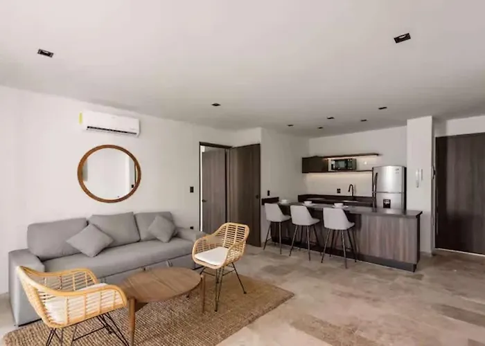 Apartment Chic Jungle 2br - Balcony Priv Pool Steam & Gym *